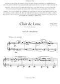 Clair de Lune, for Solo Vibraphone